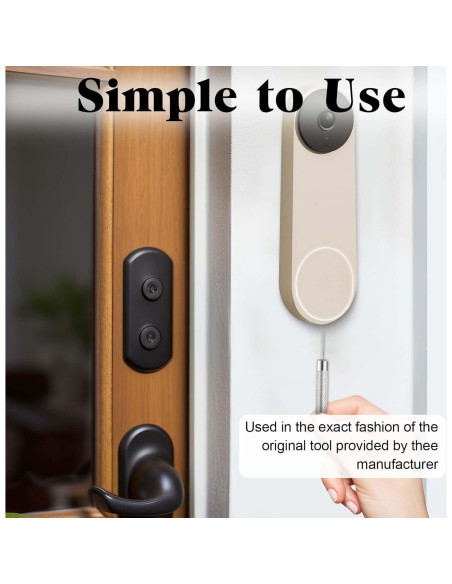 4 Piezas de Clave de Timbre Cilíndrica Abeillo 0.8mm