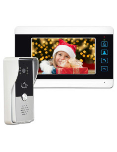 Intercomunicador de Video AMOCAM 7" HD con Cámara y Desbloqueo