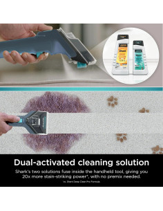 Limpiador Portátil de Alfombras Shark PX200, 1.89L, Azul Marino 2