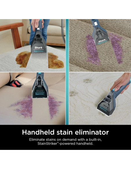 Limpiador Portátil de Alfombras Shark PX200, 1.89L, Azul Marino