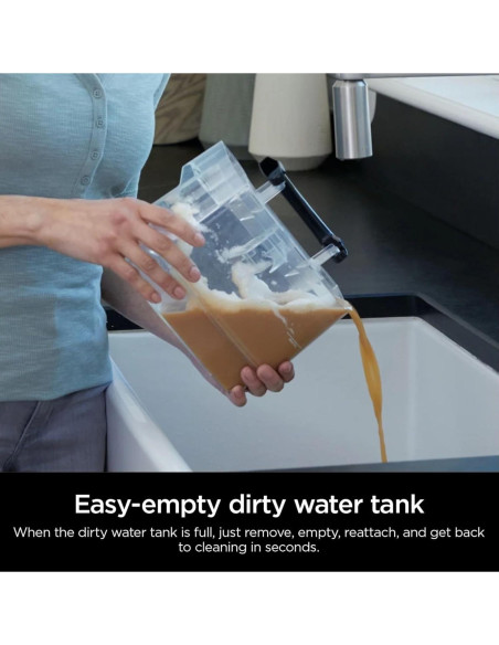 Limpiador Portátil de Alfombras Shark PX200, 1.89L, Azul Marino