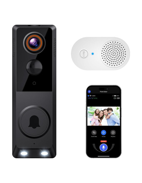 Cámara de Timbre Inteligente SearByte G50A 1080P Wi-Fi