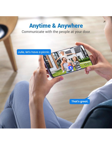 Cámara de Timbre Inteligente SearByte G50A 1080P Wi-Fi