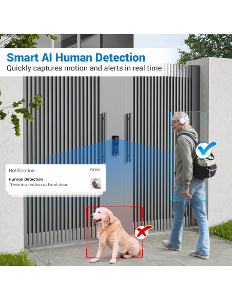 Cámara de Timbre Inteligente SearByte G50A 1080P Wi-Fi