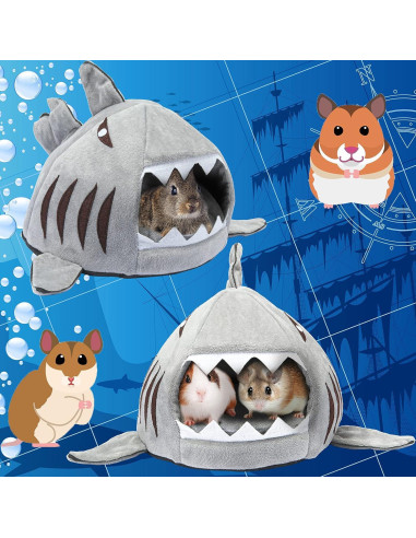 Cama Escondite para Mascotas Jetec Gris 16x16cm Suave