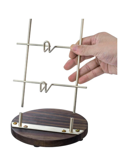 Soporte de exhibición de gafas de sol MyGift 5 niveles metal dorado