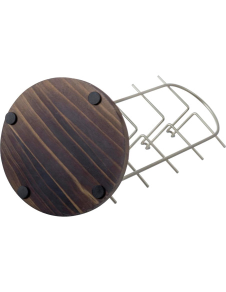 Soporte de exhibición de gafas de sol MyGift 5 niveles metal dorado