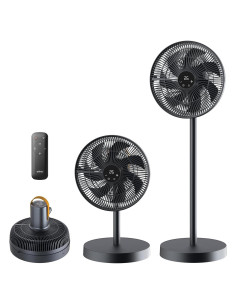 Ventilador de pie Shinic SP30-14R 35.5 cm con control remoto