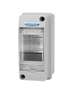 Caja de Protección Mollom 2 Vías IP65 para Interruptor Automático