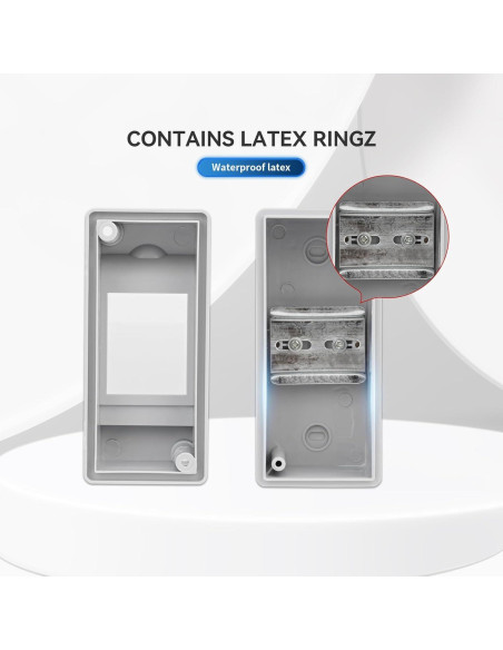 Caja de Protección Mollom 2 Vías IP65 para Interruptor Automático