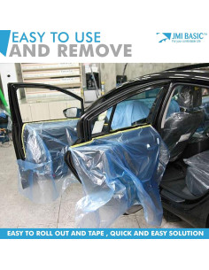 Película de Enmascarar Automotriz JMI BASIC 66cm con Cinta 2