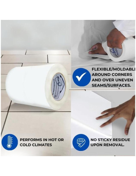 Cinta de Barrera de Vapor BlueTex 15.24 cm x 54.86 m - Impermeable