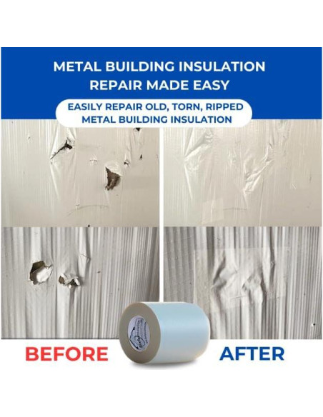 Cinta de Barrera de Vapor BlueTex 15.24 cm x 54.86 m - Impermeable