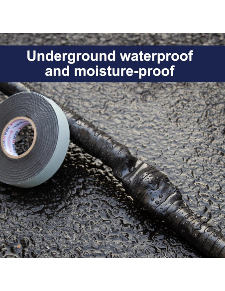 Cinta de Empalme Autoamalgamante Maxwel 19mm x 9.1m 35kV