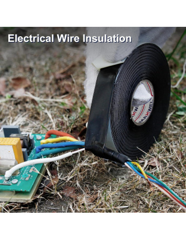 Cinta de Empalme Autoamalgamante Maxwel 19mm x 9.1m 35kV