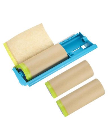 Cinta de Enmascarar Autoadhesiva uxcell 15cm x 12m 3 Rollos