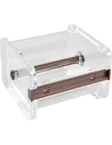 Dispensador y Cortador de Washi Tape HomDSim Marrón - 2 Unidades