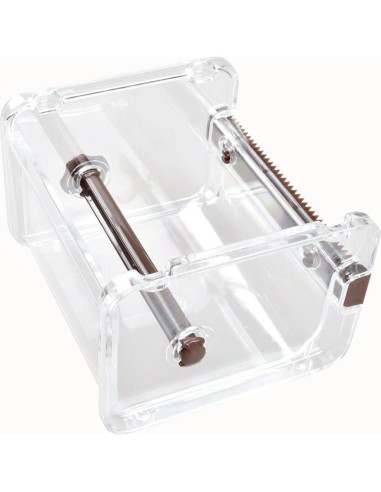 Dispensador y Cortador de Washi Tape HomDSim Marrón - 2 Unidades