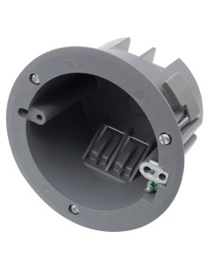 Caja de Techo Redonda MAKERELE 1 Gang 10.8 cm PVC 295.7 cm