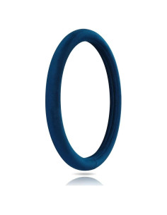 Funda de Volante de Terciopelo OTOSTAR 15" Azul Marino