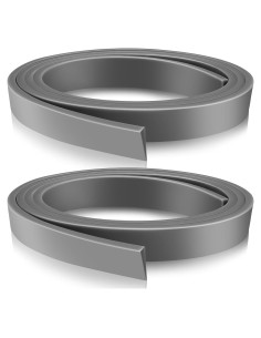2 Rollos Sello de Silicona Ajustable para Puerta de Tormenta Boao 94 cm