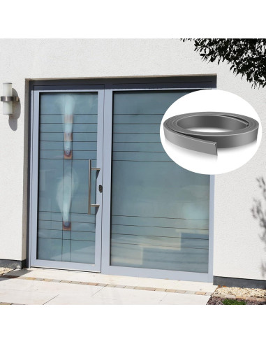 2 Rollos Sello de Silicona Ajustable para Puerta de Tormenta Boao 94 cm