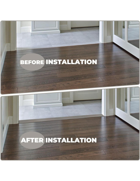 Tira de Transición de Vinilo EaseThrift 91.44 cm Gris