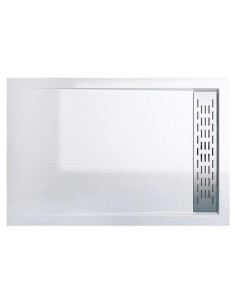 Base de Ducha Bathlink 60x36cm Drenaje Derecho Antideslizante