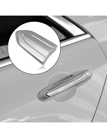 Cubierta de bloqueo de manija de puerta Pleoos para Cadillac