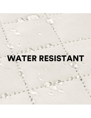 Funda de Sofá PrinceDeco Reversible 3 Cojines Lavable Marfil