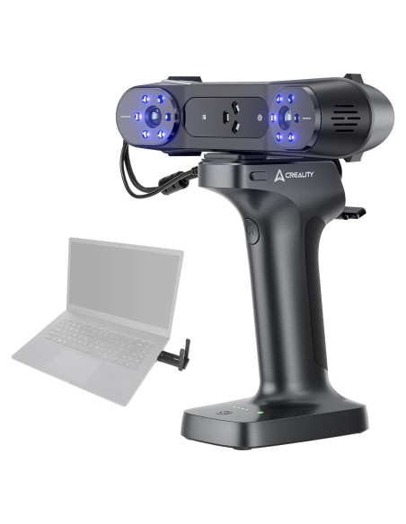 Escáner 3D Creality Raptor Pro con Puente WiFi 6, Precisión 0.02mm