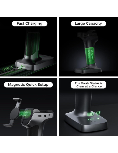 Escáner 3D Creality Raptor Pro con Puente WiFi 6, Precisión 0.02mm