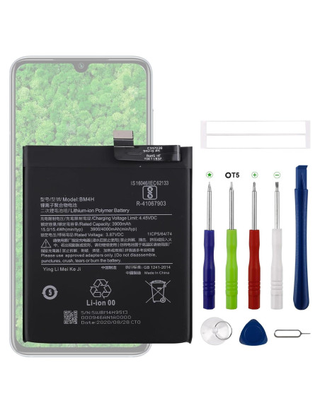 Batería recargable BM4H para Xiaomi Mi 9 Pro 5G 4000mAh