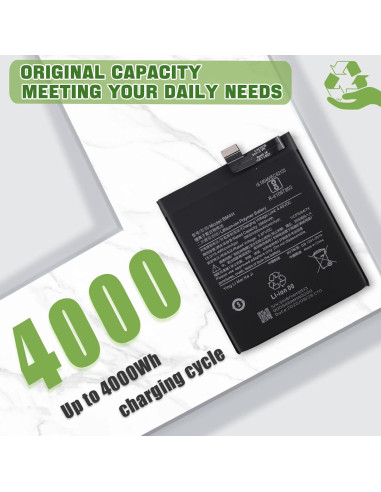 Batería recargable BM4H para Xiaomi Mi 9 Pro 5G 4000mAh