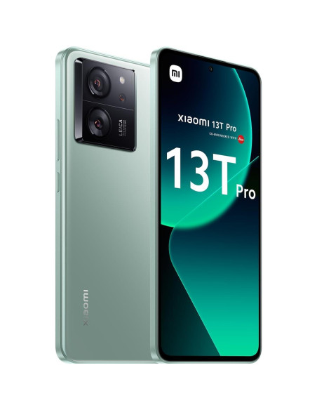 Xiaomi 13T Pro 5G Smartphone 512GB/12GB Verde Pradera