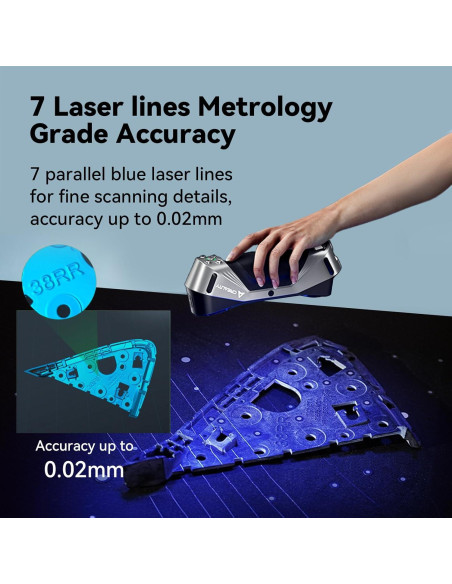 Escáner 3D Creality CR-Scan Raptor - Alta Precisión y Velocidad
