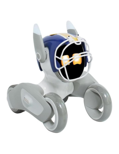 Gorro de Perro Fanático del Fútbol Azul - Accesorio de Atuendo