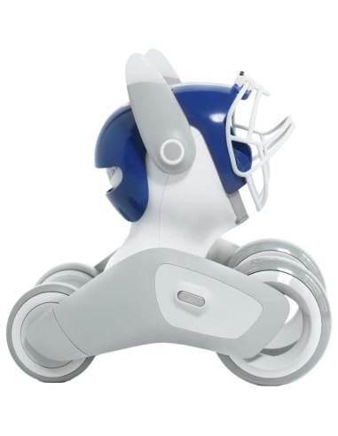 Gorro de Perro Fanático del Fútbol Azul - Accesorio de Atuendo