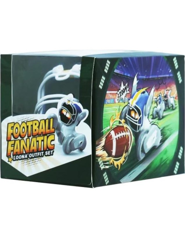 Gorro de Perro Fanático del Fútbol Azul - Accesorio de Atuendo