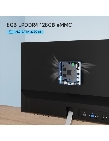 Mini PC Bmax B1 Pro 8GB RAM 128GB eMMC Celeron N4000
