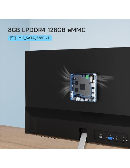 Mini PC Bmax B1 Pro 8GB RAM 128GB eMMC Celeron N4000
