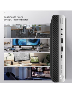 HP EliteDesk 800 G3 Mini PC i5-6500 16GB RAM 256GB SSD Windows 11 2