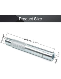 Herramienta de Troquel de Agujero de Ojete Utoolmart 8mm 2