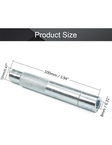 Herramienta de Troquel de Agujero de Ojete Utoolmart 8mm