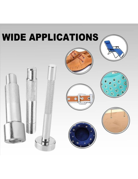 Herramienta de Troquel de Agujero de Ojete Utoolmart 8mm