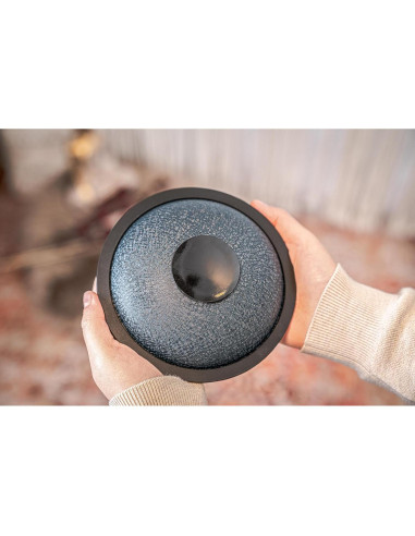 Mini Steel Tongue Drum Meinl 6 Notas 15.24 cm Azul Marino