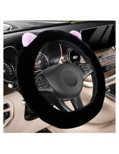 Cubierta de Volante Esponjosa JXJKMMN con Orejas de Conejo 37-38 cm