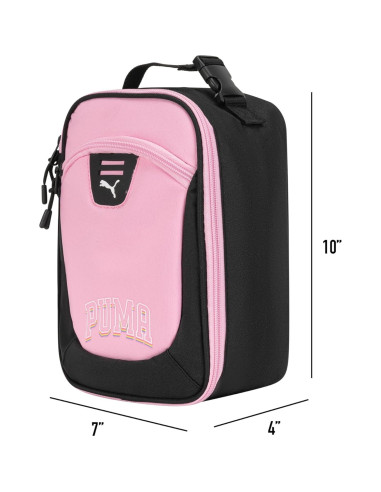 Caja de Almuerzo PUMA Rally Unisex Niños Lila Rosa 25.4x17.8cm
