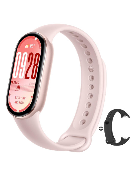 Xiaomi Mi Smart Band 10 - 1.72" AMOLED, 21 Días Batería, Rosa