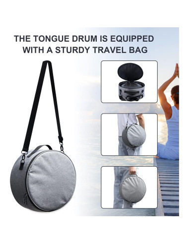 Tambor de Lengua de Acero Ranch 30.48 cm 11 Notas Clave C